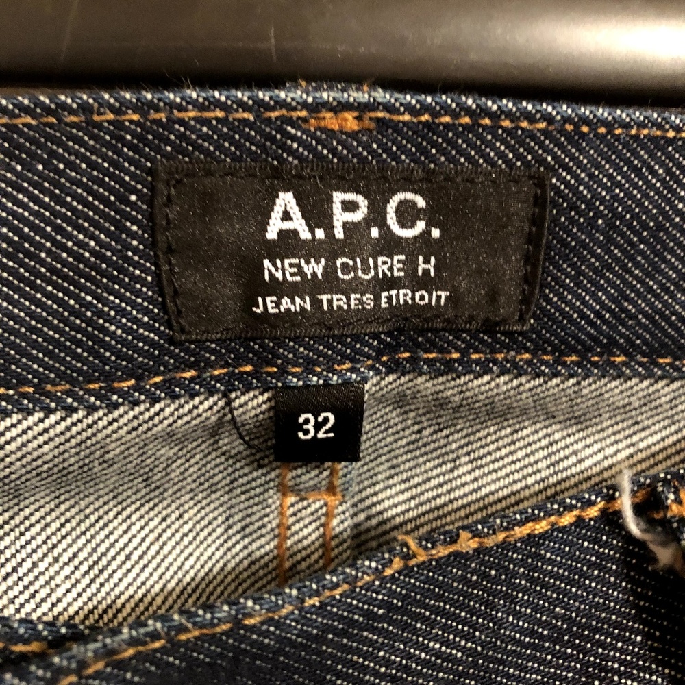 A.P.C. - New Cure H - Raw Denim - Size 32